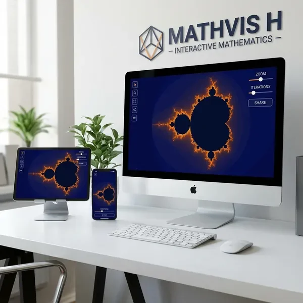 Cross-platform fractal viewer on multiple devices